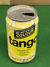 Vintage Tango Lemon Drink Can Dated 1989 Uk 330ml Rare Collectable