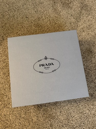 Prada shoe box and dust - shoe,