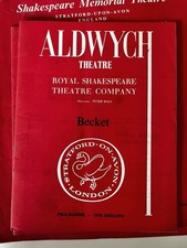 20 Shakespeare Memorial Theatre Brochures 1959 - 61 season. Rare