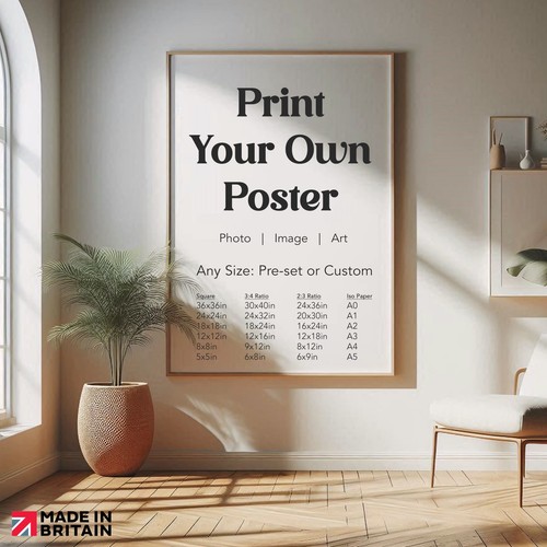 Custom poster printing - poster, service
