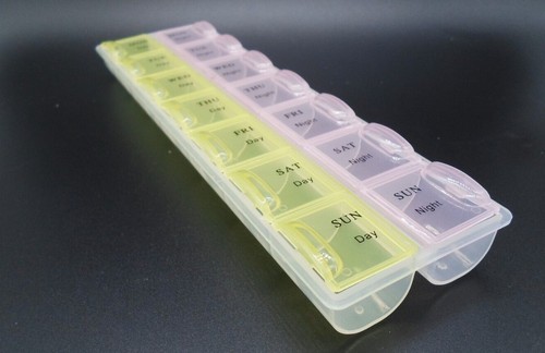 Weekly daily pill box - daily,