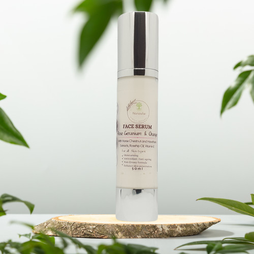 Face serum rose geranium - rose,