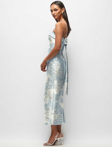 Alfred sung strapless blue - strapless,