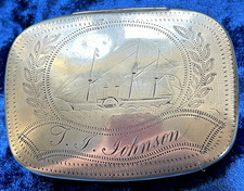 RARE DESIGN  ENGRAVED BRASS