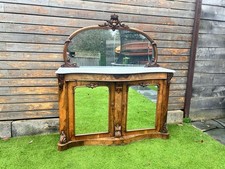 Victorian Walnut Credenza