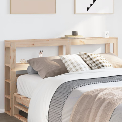 Headboard solid pine wood - headboard,