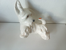 Vintage BESWICK Terrier. White