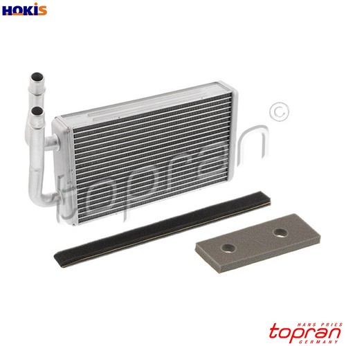 Heat exchanger interior - heat,
