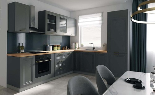 Fitted kitchen unit - kitchen, l-shaped