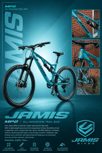 Jamis full suspension mountain - full,