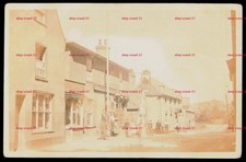 WANGFORD Suffolk Old RP Postcard Figures Lion Pub Sign