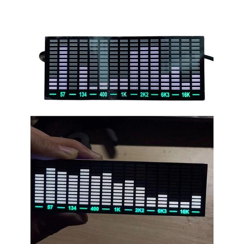 Compact led music spectrum - led, vu
