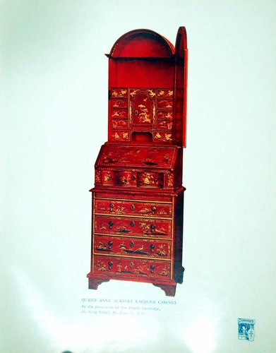 Old antique print queen - antique, anne