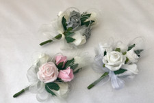 Wedding buttonhole corsage