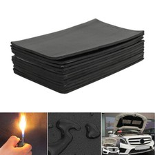 Sound Deadening Mat Adhesive Sheets 30x50cm Car Vibration Hood Noise Proofing