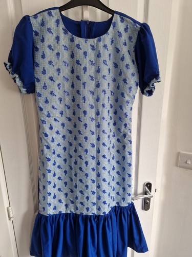 Ladies african lace dress - ladies,