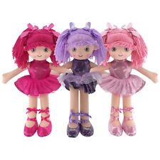 Ballerina Rag Doll Soft Plush