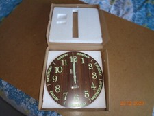 heng da si , luminous silent 12 inch wall clock, working