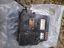 Ferranti Antique Coin Operated Electric Meter - Sixpence Coin - Rare