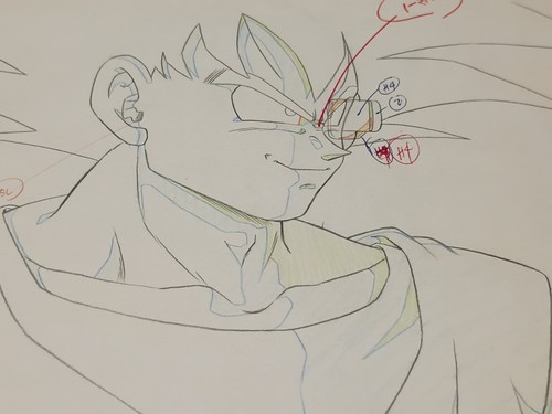 Goku captain ginyu genga - goku,