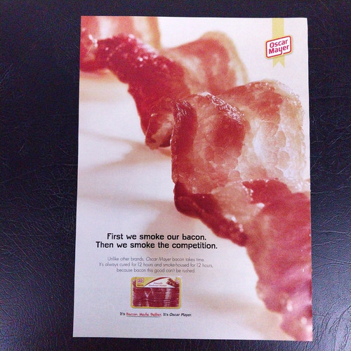 2016 oscar mayer - bacon, print