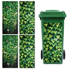 Wheelie Bin Stickers 4 Sheets