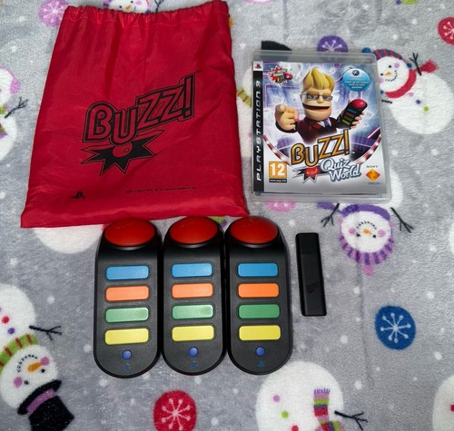 Sony ps3 buzz quiz world - ps3,