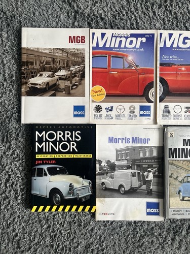 Morris minor book - book,