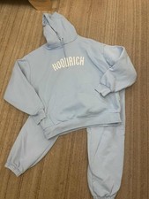 Hoodrich Tracksuit Size Med Hoodie  Size S Joggers Baby Blue 