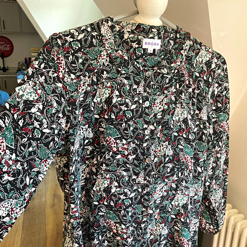 Brora 100 silk floral - brora, 100%