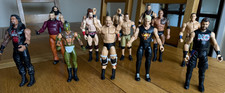 14 x Mattel WWE Wrestling 6"