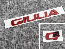 2pcs red chrome - red, alfa