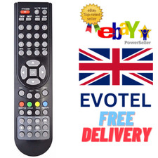 TV Remote Control for EVOTEL ELCD40USBFHD ELCD 40USBFHD