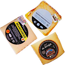 Selection of  MANCHEGO CHEESE