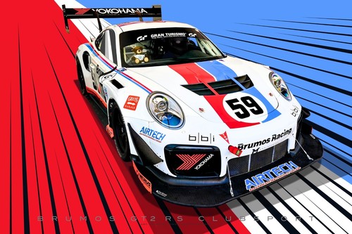 Porsche brumos 911 gt2 - porsche, rs