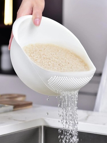 Rice washing bowl - 2-in-1,