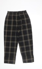 Zara Women’s Black Plaid