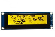 New Yellow 3.12" 256x64 Pixel