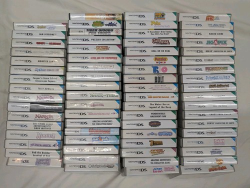 70x nintendo games bundle - ds,