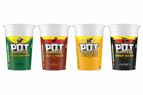 Pot noodle case chicken - noodle, x