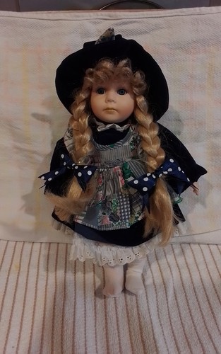 Porcelain doll - porcelain,