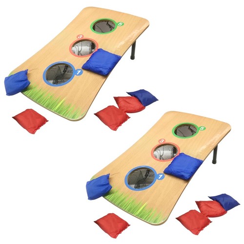 Bean bag cornhole toss - x,