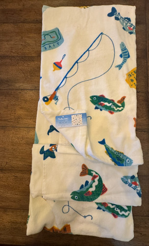 Truly lou bath towel fishing - bath,