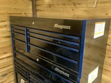 Snap On 54" Eight-Drawer Double-Bank Masters Series Top Chest and cabinet