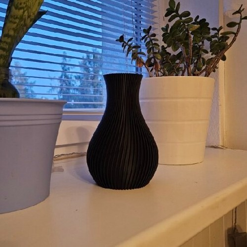 Watertight printed vase - 3d,