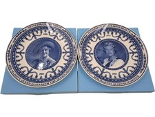 Wedgwood Queen Elizabeth Collector Plates Set with Original Boxes T2920 F19