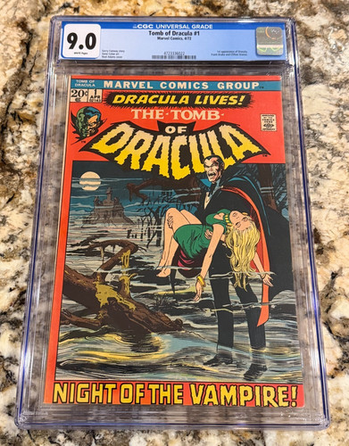 Tomb dracula cgc 9 - of,