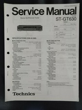 TECHNICS ST-GT630 Service