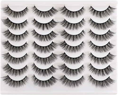 False eyelashes natural - false, 3d