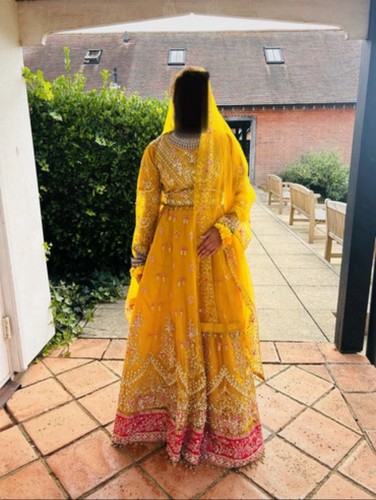 Bridal mehndi lengha piece - bridal,